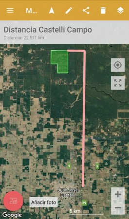 SE VENDE CAMPO en JUAN JOSE CASTELLI-CHACO