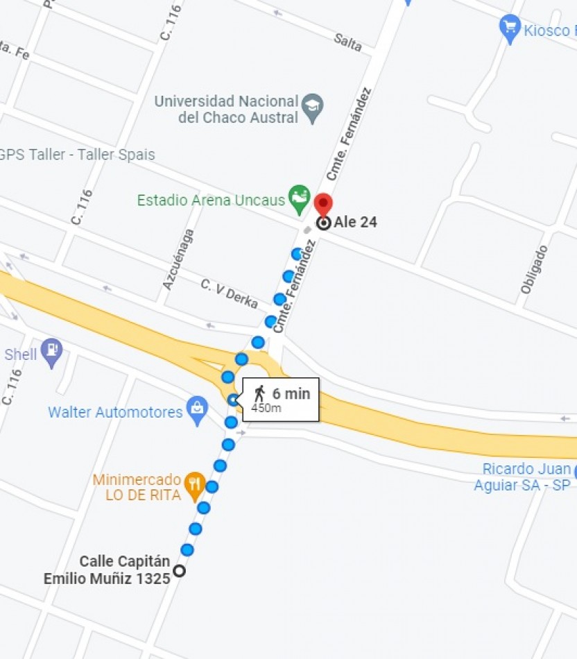 CAP. MUÑIZ 1325 - 12 E/ 27 Y 29 MITRE - ZONA UNCAUS 