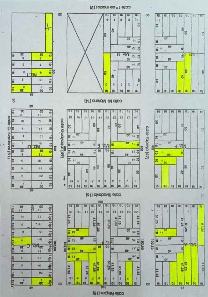 ZONA PUIGBO - CALLES: 47 a 51 - 14 a 18