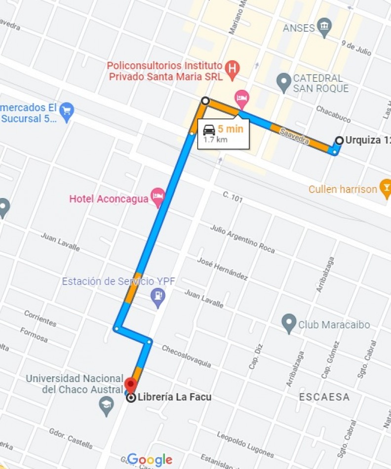 URQUIZA 151 - 6 E/ 3 Y 5 CENTRO