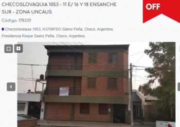 CHECOSLOVAQUIA 1053 - 11 E/ 16 Y 18 ENSANCHE SUR - ZONA UNCAUS